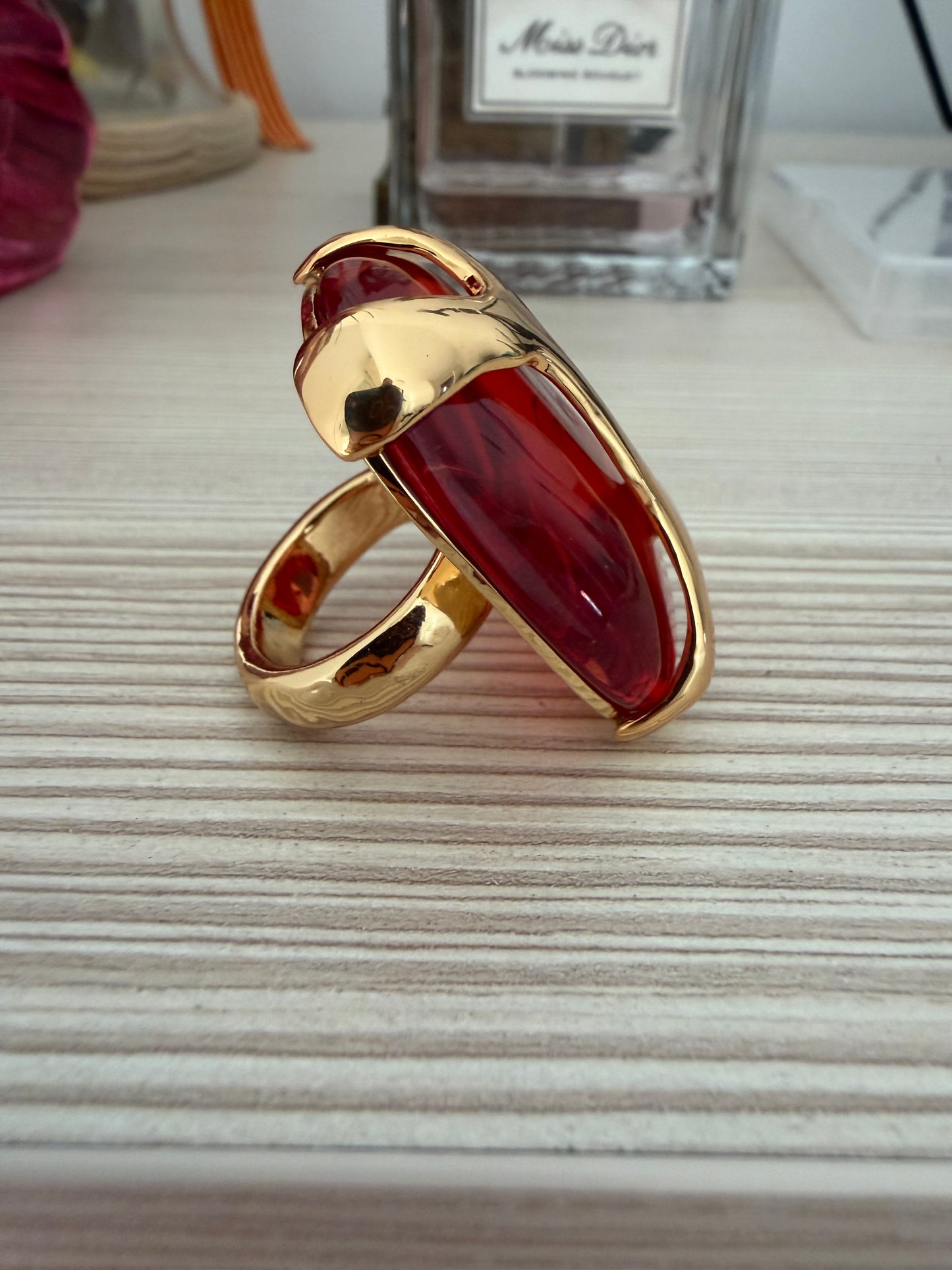 Anillo maxi red
